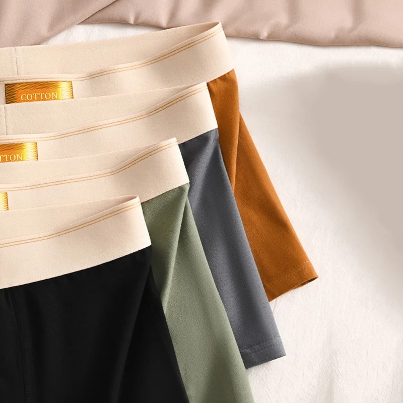 3Pcs Soft Cotton Men's Boxers 