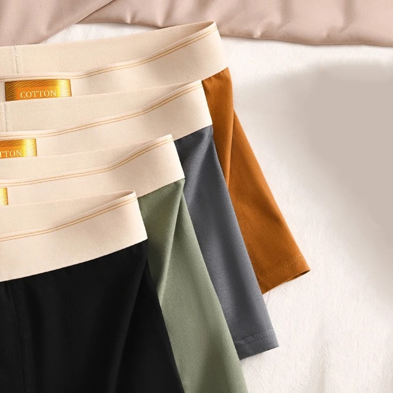 3Pcs Soft Cotton Men's Boxers 