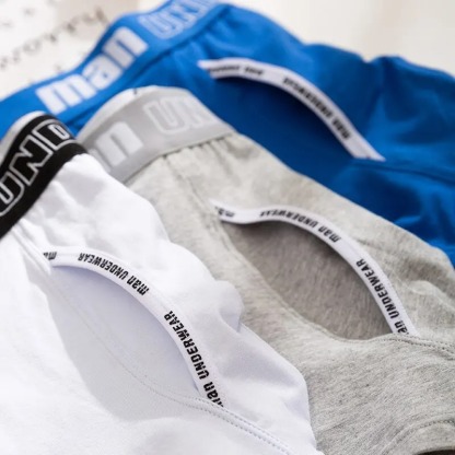 Cotton Mens Underpants Soft Boxer Men