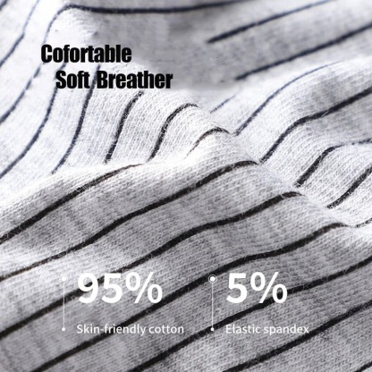 3/4Pcs Striped Boxershorts Men Underwear 