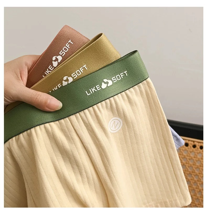 5 Pcs Men's Striped Boxer Shorts