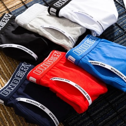 Cotton Mens Underpants Soft Boxer Men