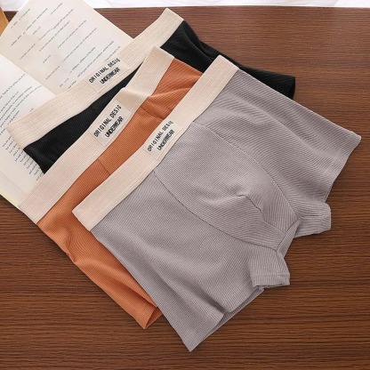 5 Pcs Man Underwear Cotton Boxers man
