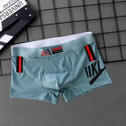 Cotton Men Underwear Boxer Briefs for Man Fashion Male Shorts