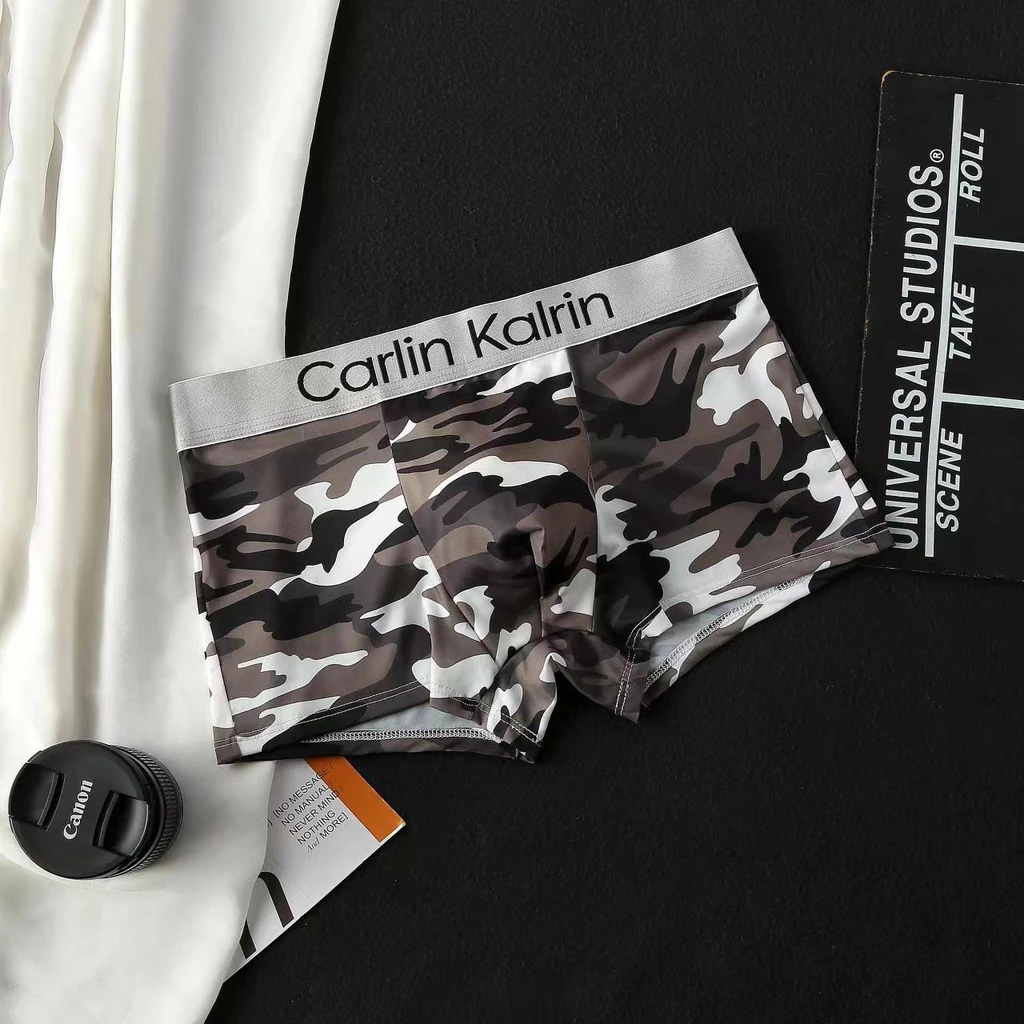 Men's boxer underwear ice silks Soft brathable comfortable