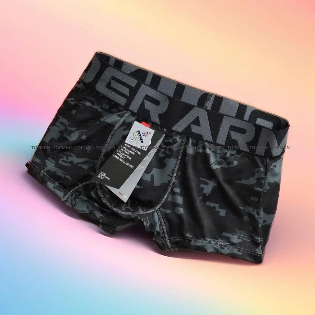 Men's underwear with high quality woven waistband