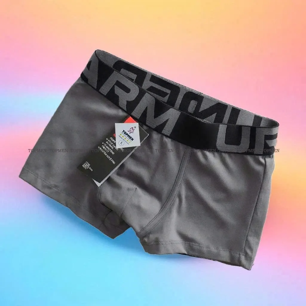 Men's underwear with high quality woven waistband