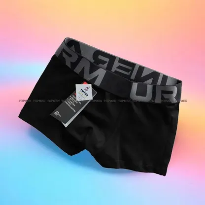 Men's underwear with high quality woven waistband