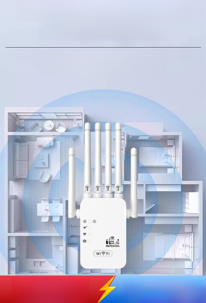 บอกลาเน็ตช้าในห้องนอน! รีพีทเตอร์ 6 เสา สัญญาณแรงทะลุกำแพง ดูหนัง 4K ไม่สะดุด 🎬🔥 เน็ตแรงเต็มสปีดทุกมุมบ้าน!