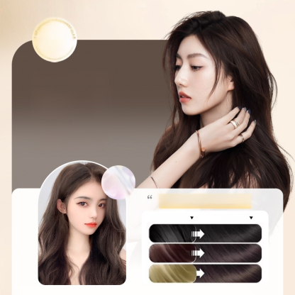[ไม่ระคายเคืองผิว] ยาย้อมผมสมุนไพร ติดทนนาน สีไม่ตก🛍️ ฟื้นฟูผิวของคุณทันที! 