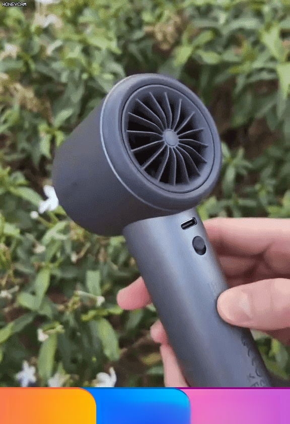 🌀✨พัดลมถือชนิดเทอร์โบ แรงมาก ให้พลังงานอย่างแรง ใช้งานได้นาน พกพาสะดวก เพื่อความสดชื่นทุกเวลาทุกที่!