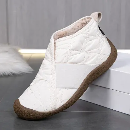 รองเท้าบูทสั้นนุ่มมากสไตล์วินเทจ