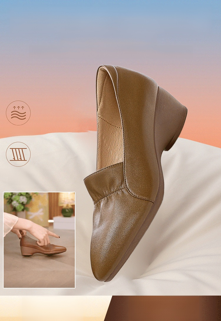 👗✨ เปิดตัวสุดยอดรองเท้าที่คุณต้องมี! ✨👗เทรนด์วันนี้ เรียบหรู ดูดี พื้นนุ่ม ใส่สบาย คัชขูหนังไมโครไฟเบอร หนังดี มีคุณภาพ สวยเท่ ดูดี สบายเท้า