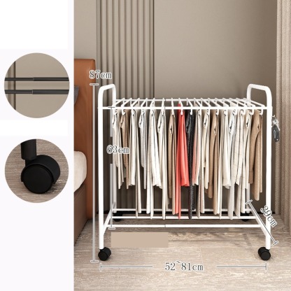 คุณเบื่อกับการมีกางเกงที่รกรุงรังอยู่ในตู้เสื้อผ้าของคุณหรือไม่? ชั้นวางกางเกงแบบปรับได้อเนกประสงค์พร้อมล้อช่วยให้คุณแก้ไขปัญหานี้ได้อย่างง่ายดาย! 