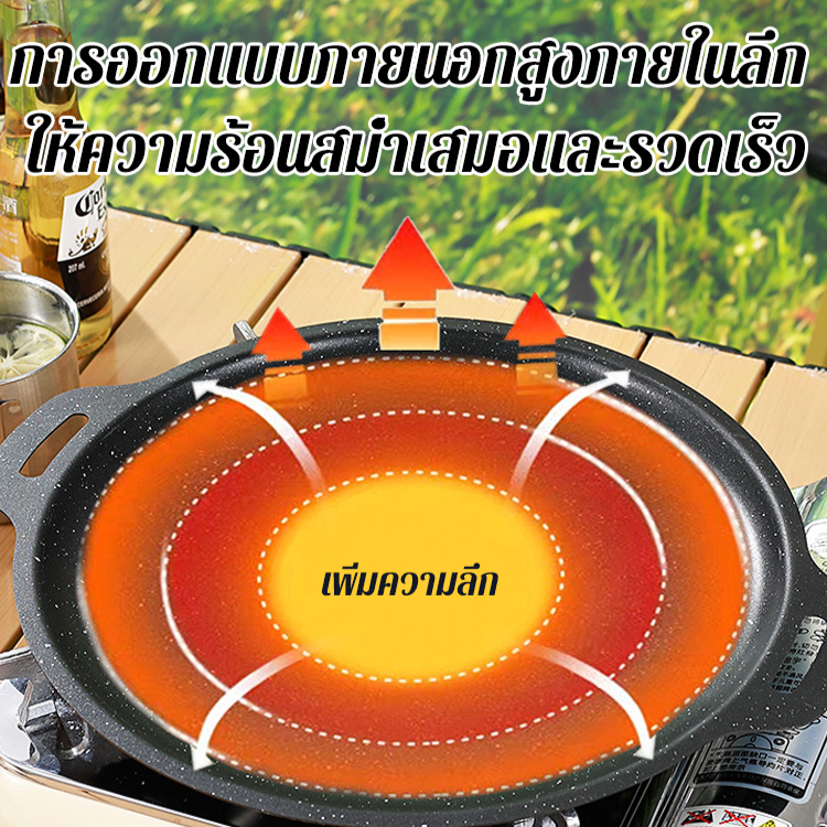 ถาดอบเคลือบหินอ่อนสไตล์ญี่ปุ่น