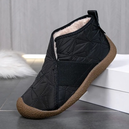 รองเท้าบูทสั้นนุ่มมากสไตล์วินเทจ