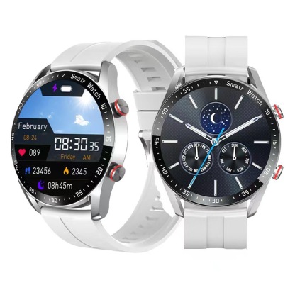 Smart Watch รุ่นใหม่ มีวัดชีพจร ฟังก์ชั่นสุขภาพแน่นสุดๆ มีวัดความดันโลหิต น้ำตาลในเลือด มวลรวม และอีกมากมาย จอสีสวยคมชัดด้วย เริ่ดดดด