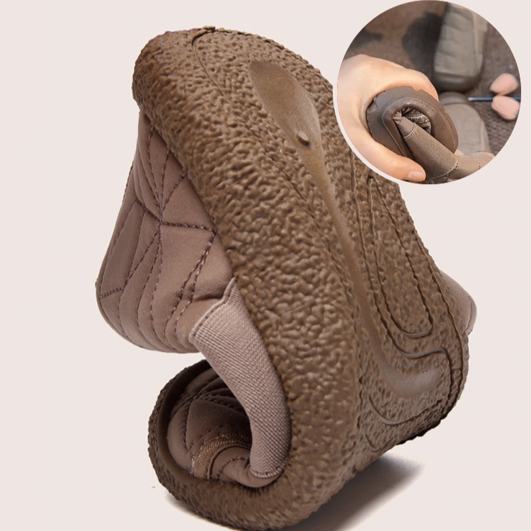 รองเท้าบูทสั้นนุ่มมากสไตล์วินเทจ