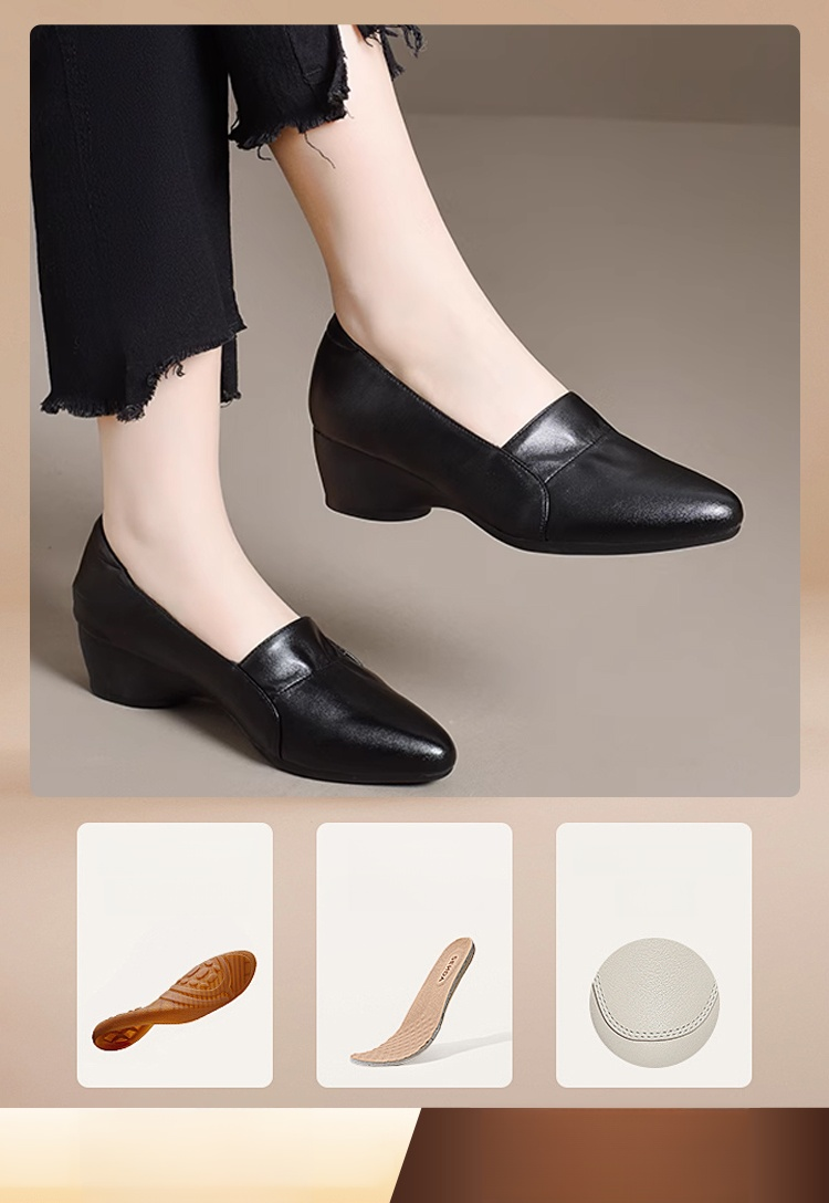 👗✨ เปิดตัวสุดยอดรองเท้าที่คุณต้องมี! ✨👗เทรนด์วันนี้ เรียบหรู ดูดี พื้นนุ่ม ใส่สบาย คัชขูหนังไมโครไฟเบอร หนังดี มีคุณภาพ สวยเท่ ดูดี สบายเท้า