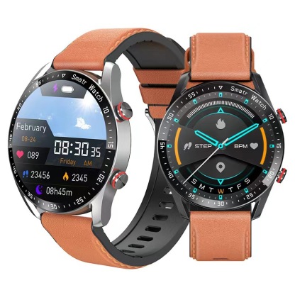 Smart Watch รุ่นใหม่ มีวัดชีพจร ฟังก์ชั่นสุขภาพแน่นสุดๆ มีวัดความดันโลหิต น้ำตาลในเลือด มวลรวม และอีกมากมาย จอสีสวยคมชัดด้วย เริ่ดดดด