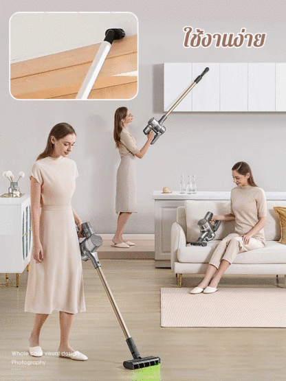 เครื่องดูดฝุ่นกำจัดไรพลังสูงในครัวเรือน