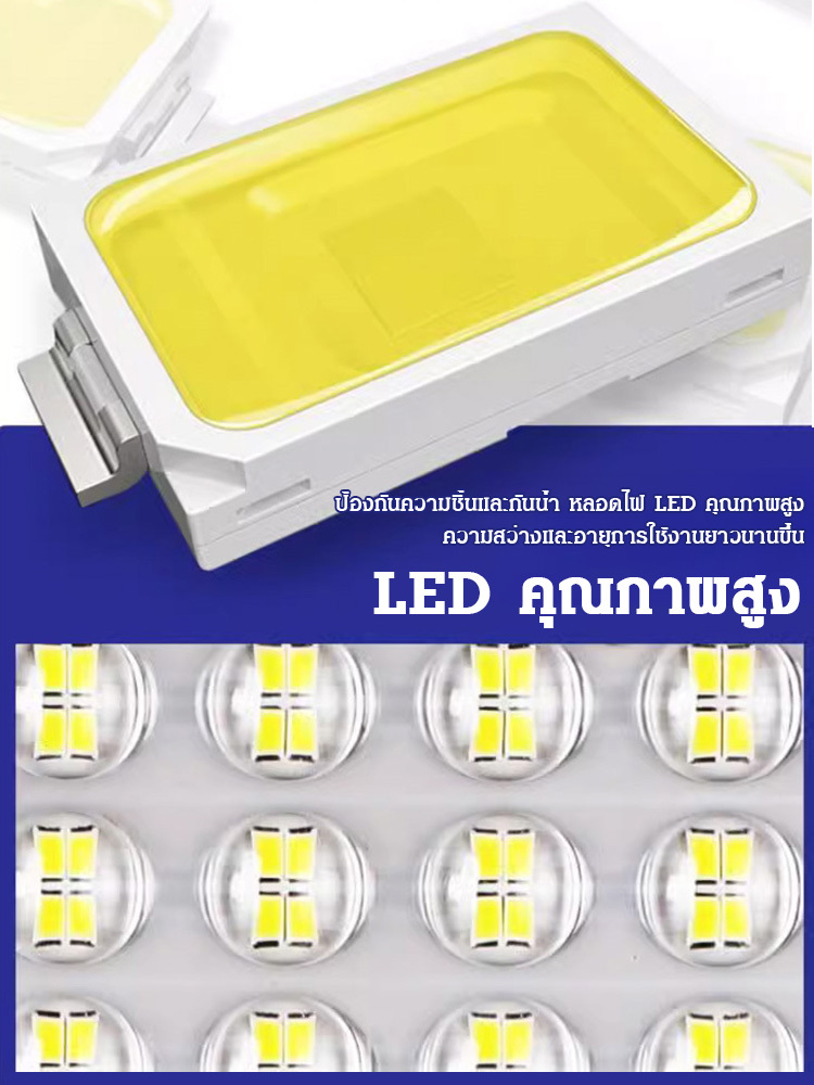 ไฟถนนพลังงานแสงอาทิตย์สว่าง 300 ตารางเมตร