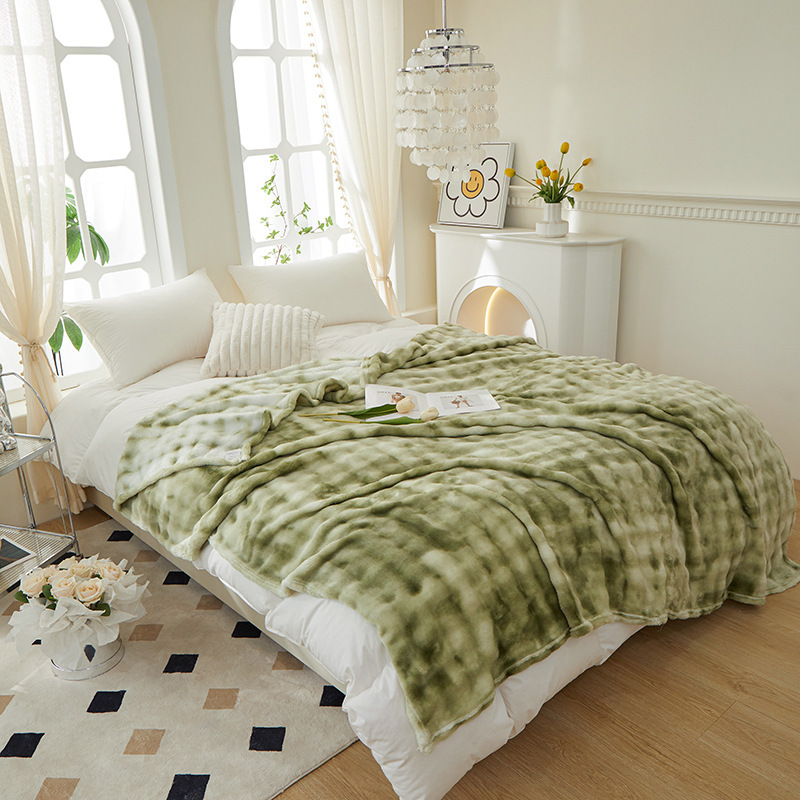 ผ้าห่มขนกระต่ายหลากสี ใช้ได้หลายแบบ