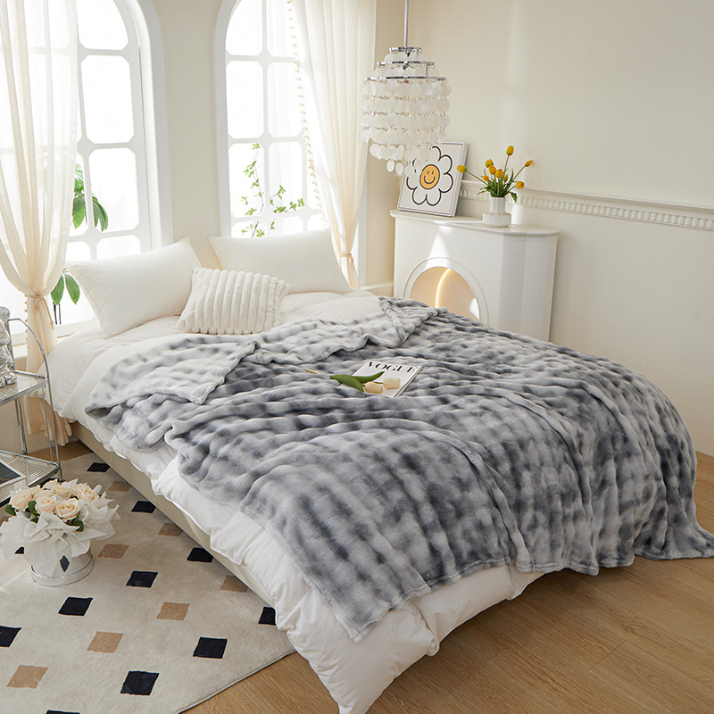 ผ้าห่มขนกระต่ายหลากสี ใช้ได้หลายแบบ