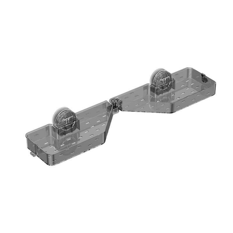 ชั้นวางของอ่างล้างมือแบบถ้วยดูดสุญญากาศไม่ต้องเจาะ