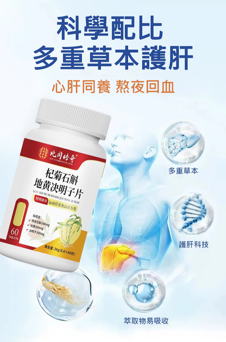 789e8a818a3e4f0c8a506d27c34cdb6b 【守護眼健康】南京同仁堂杞菊石斛地黃決明子片