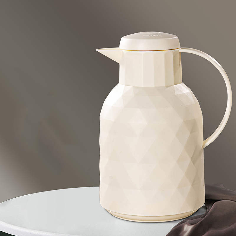 鑽石按壓款1L保溫壺