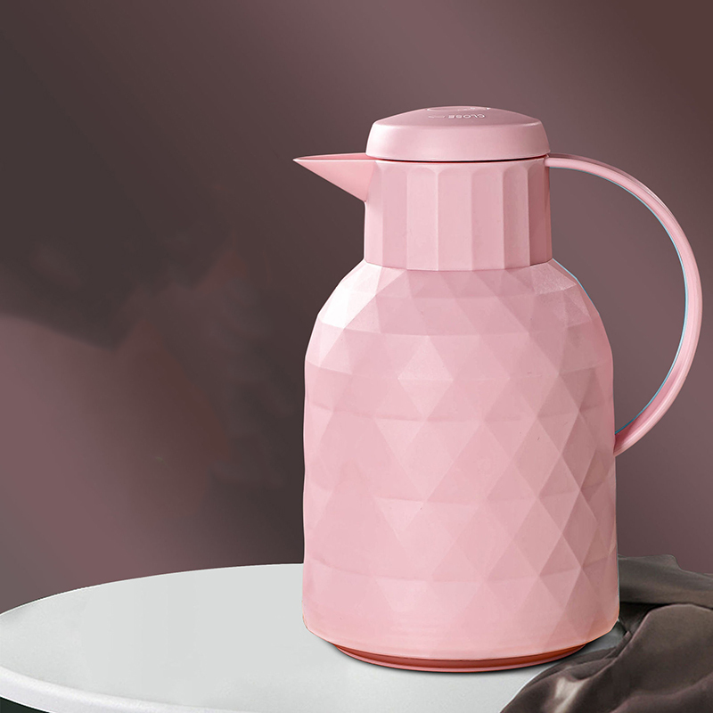 鑽石按壓款1L保溫壺