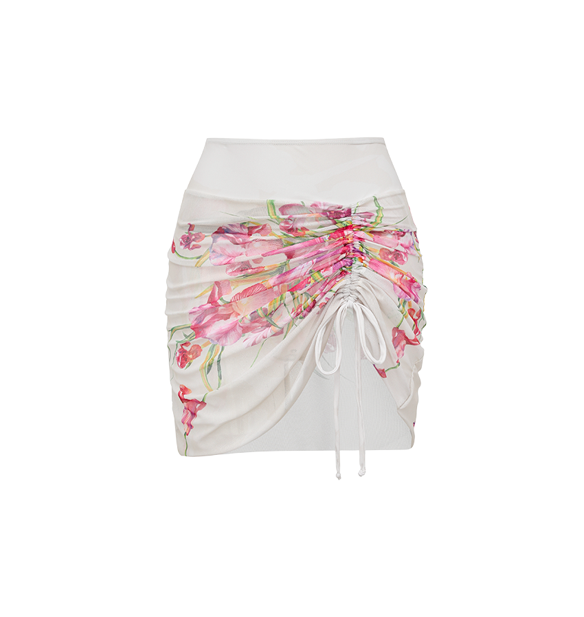 Hot Pink Flower Print Swimsuit Set(s)