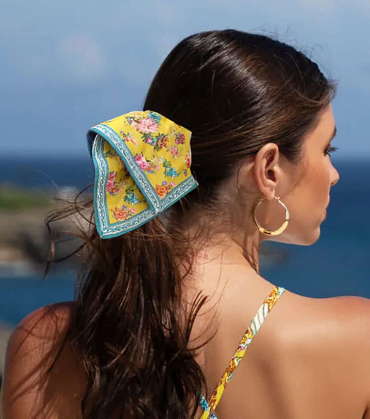 Bougainville Print Hair Accessories