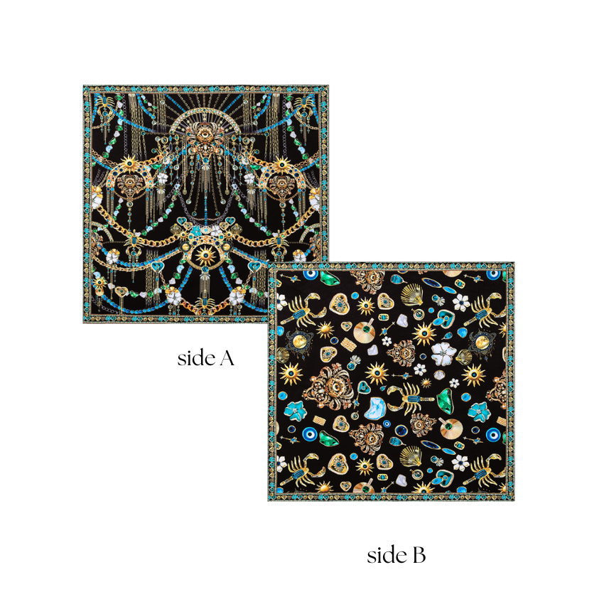 Double-sided Square Scarf