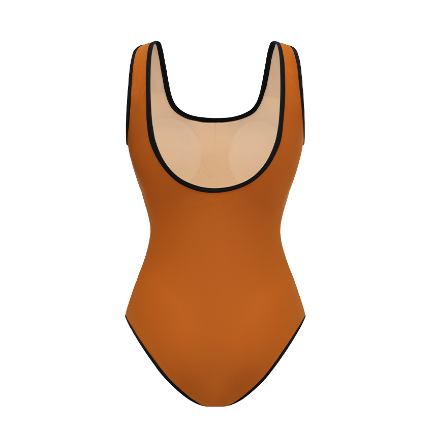 See Through Color Block Swimsuit Set(s)