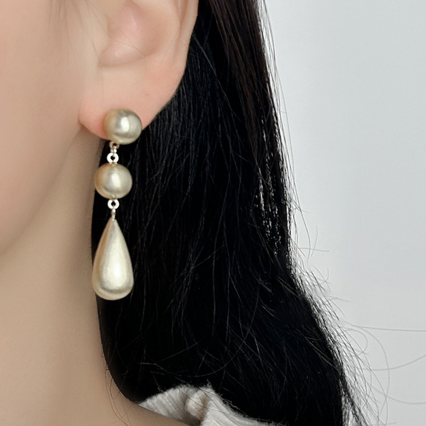Teardrop Stud Earrings