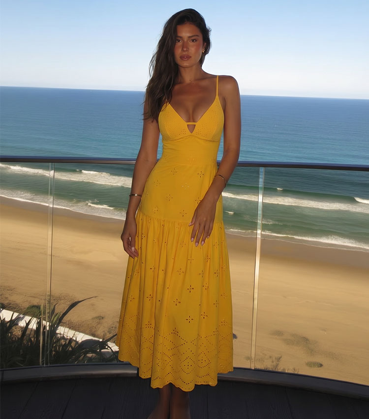  Laser Cutting Flower Hollow Swimsuit Set(s)