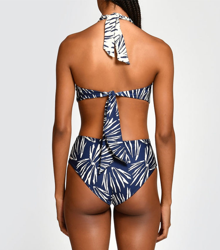 Halter Printed Swimsuit Set(s)