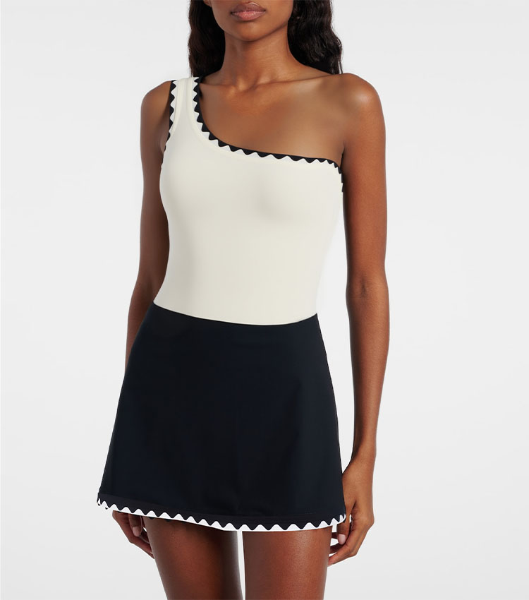 One Shoulder Lace Swimsuit Set(s)