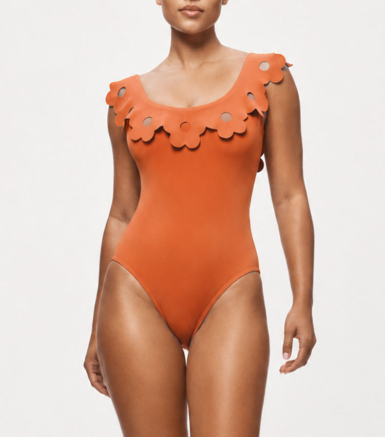Laser Cutting Flower Hollow Swimsuit Set(s)