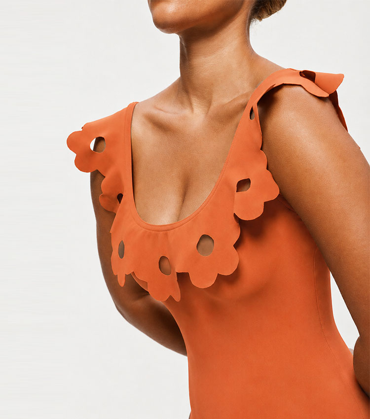 Laser Cutting Flower Hollow Swimsuit Set(s)