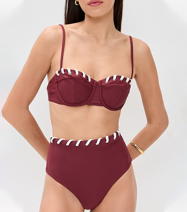 Solid Color Swimsuit Set(s)
