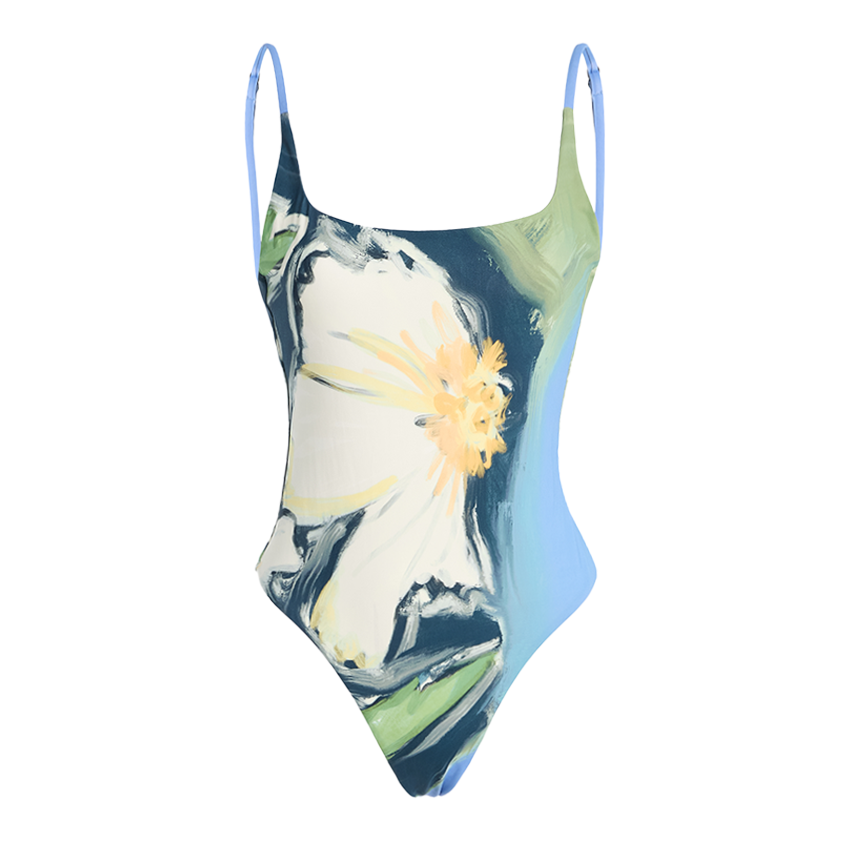 Magnolia Print Swimsuit Set(s)