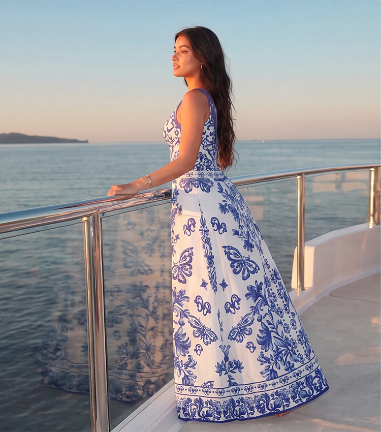 Seville Tiles Printed Swimsuit Set(s)