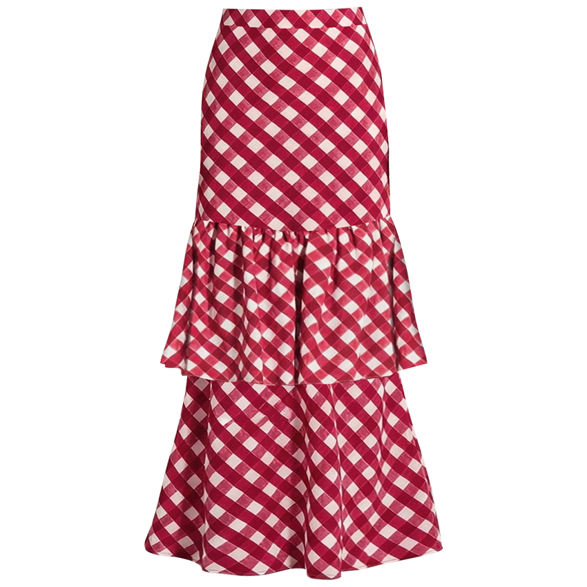 Plaid Printed Swimsuit Set(s)