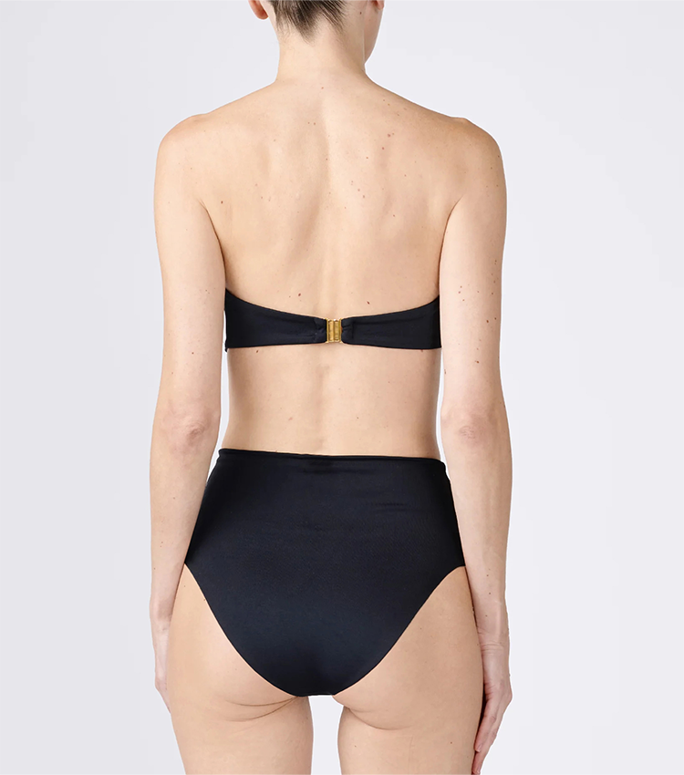 Strapless Tulip Decorate Swimsuit Set(s)