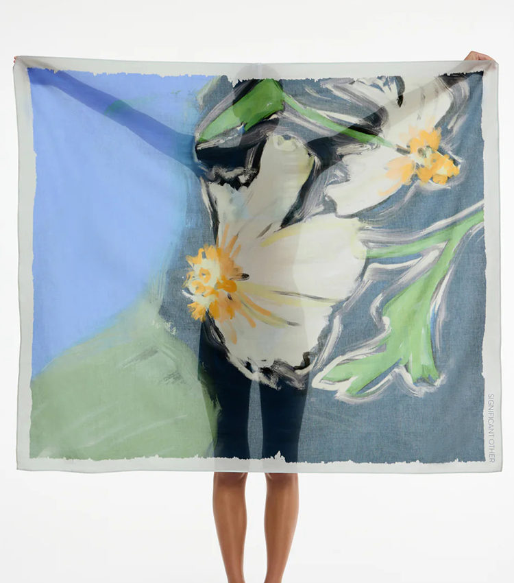 Straps Magnolia Print Swimsuit Set(s)