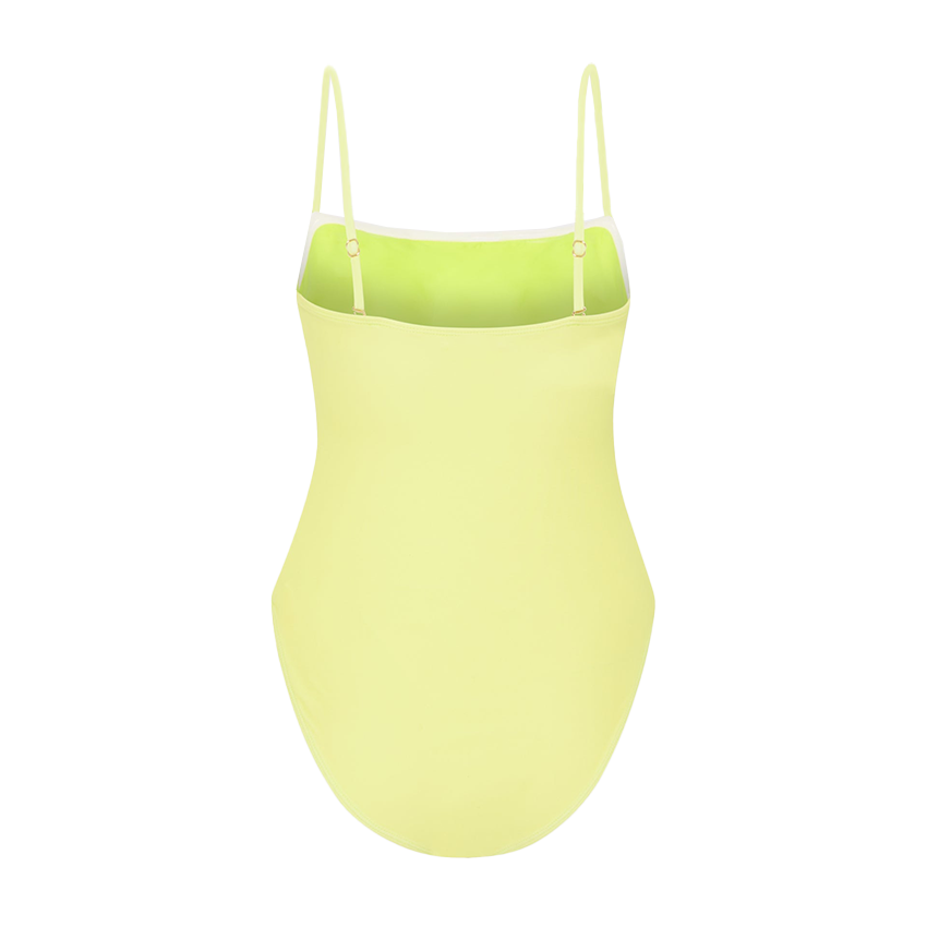 Yellow Lily Print Swimsuit set(s)