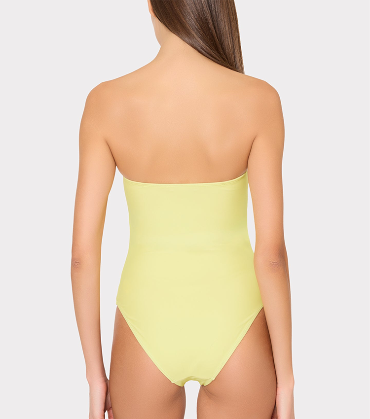 Yellow Lily Print Swimsuit set(s)